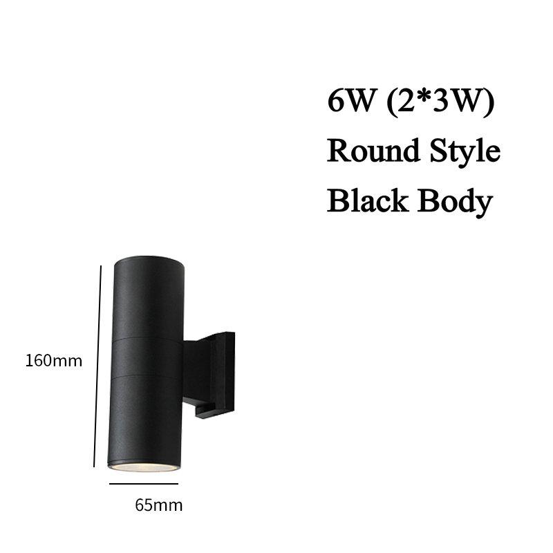 

Светодиодный уличный водонепроницаемый настенный светильник для спальни, гостиной, коридора, настенный светильник, освещение для крыльца, сада, декоративное настенное бра Cold white light