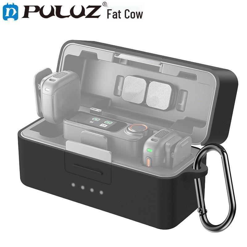 

PULUZ Silicone Protective Cover for DJI Mic 3 Charging Case - Dustproof and Shockproof чорний