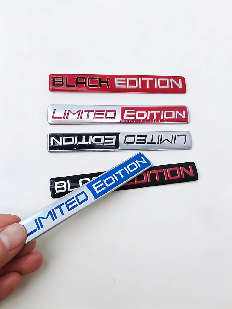 1 Pcs Metal Sticker Limited Edition Racing Sport Emblem Decal for Car Motorcycle Trunk Side Fender Rear Modified Badge