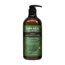 Pure Cereal Shampoo & Conditioner made with 8 types of grains 1000ml