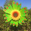 Colorful Sunflower Wind Spinner Stake Sunflower Windmill Pinwheel For Lawn Camping Picnic Decor Home Garden Yard Decoration