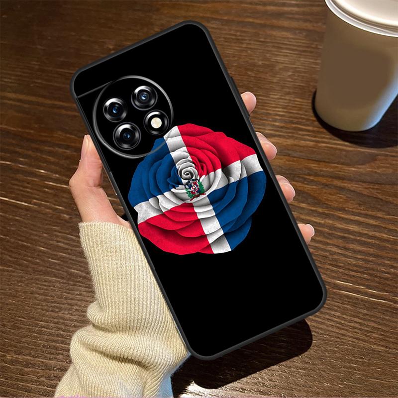 Dominican Republic Flag For OnePlus 15R 13 12 11 9 Pro 12R 13R 10T 13T Case For OnePlus Nord 5 CE 2 3 4 Lite N20 N30