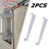 2Pcs ABS Keder Track Hooks, 12cm/4.72in Hangers for Caravan Window, Lamp & Lantern Support