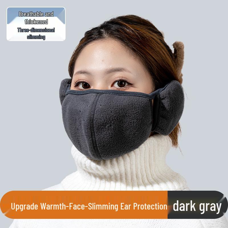 

Women s High-Value Autumn/Winter Windproof & Warm 3D Face Mask – Coldproof, Breathable, Washable One Size, Unisex