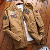 Primavera Autunno Air Force One Giacca da uomo Moda Casual Giacca a vento Cappotto Capispalla maschile Taglie forti Baggy