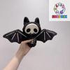 Kawaii Plush Bat Keychain Cartoon Stuffed Doll Toy Bag Pendant Backpack Hanging Decoration Halloween Gifts