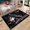 Kuromi Cartoon Anime kawaii Carpet for Living Room Bedroom Cute Rug Kitchen Door Kids Un-slip Floor Mats Alfombra Birthday gift