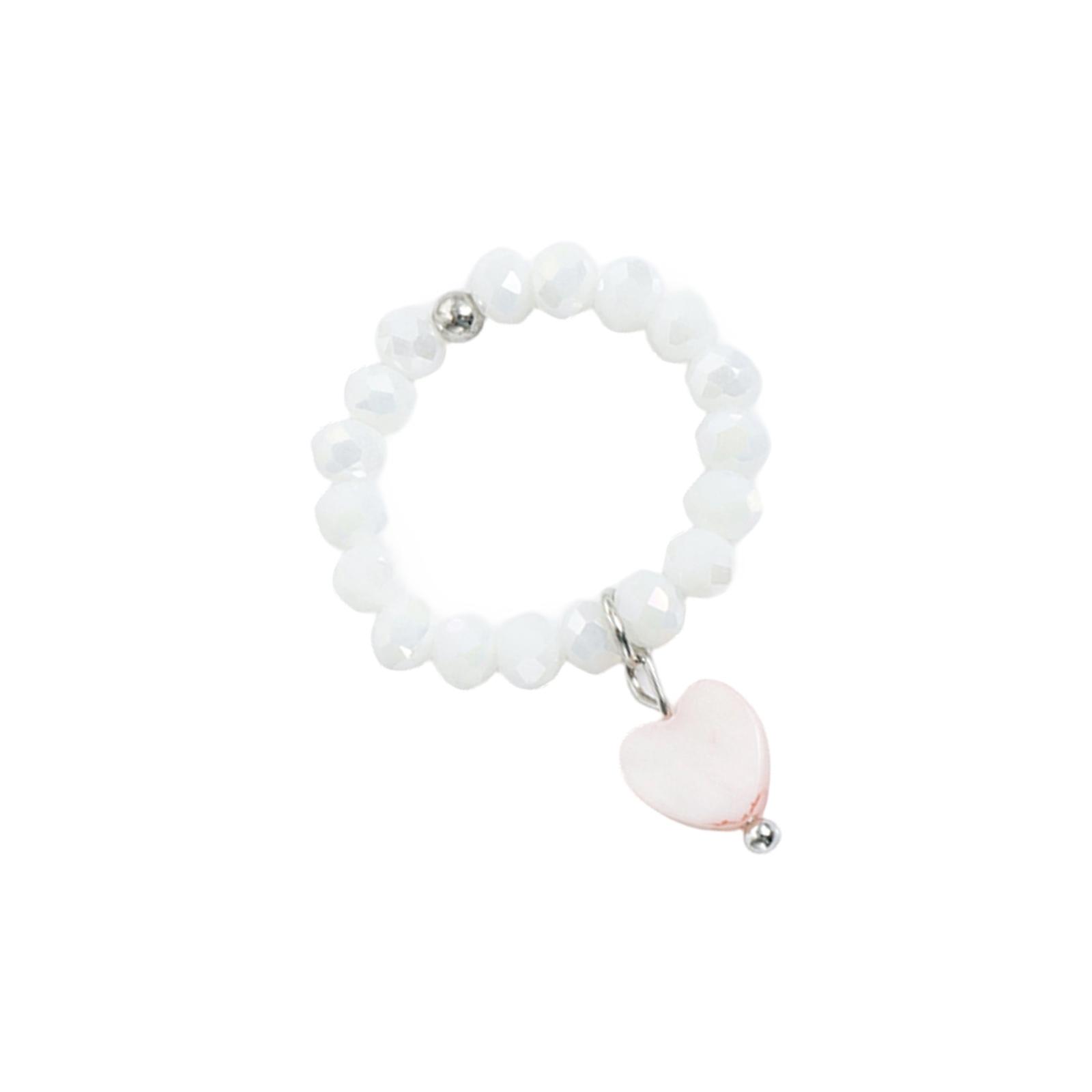 

Lightweight Adjustable Heart Shaped Shell Ring For Everyday Wear Natural Material Eco Friendly Jewelry Gift For Women