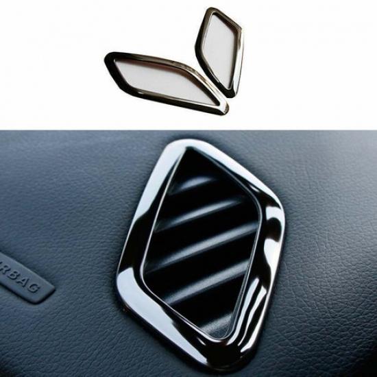 Black Titanium For Benz GLA CLA 2013- Cover Trim Dashboard Side Outlet Vent