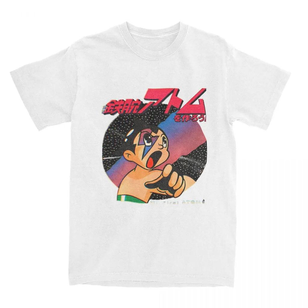 Fashion Japan Manga Astro Boy T Shirt Men Women Pure  AstroBoy Mighty Atom Tee Shirt Printing Clothing