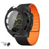 Strap+Case For Garmin Fenix 8 47 51mm Tempered Glass Cover Magnetic Silicone Band QuickFit Bracelet Protector Fenix8 Accessories