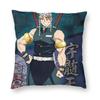 Anime Demon Slayer Tengen Uzui Pillowcase Printing Fabric Cushion Cover Decorations Throw Pillow Case Cover Car Square Xcm