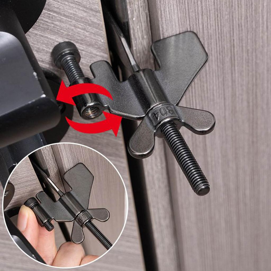 Home Safety Latch Hotel Door Lock Live Alone Self-Defense Door Stop Travel Anti-theft Door Stopper Childproof Door Lock