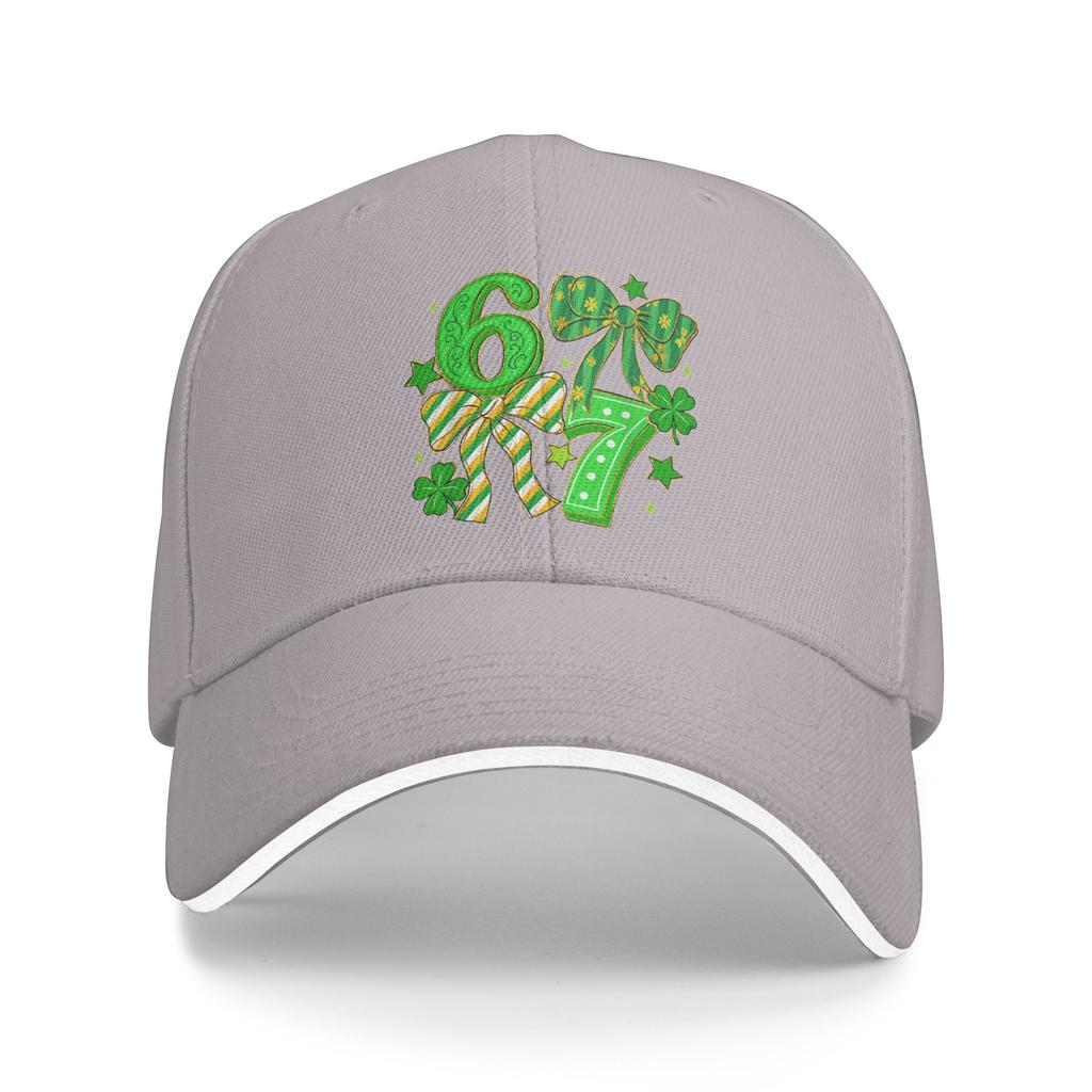 67 Six Seven Coquette Bow St Baseball Cap Fashion Women Men Trucker Hat Sun Visor Print Outdoor Sport Baseball Caps Present