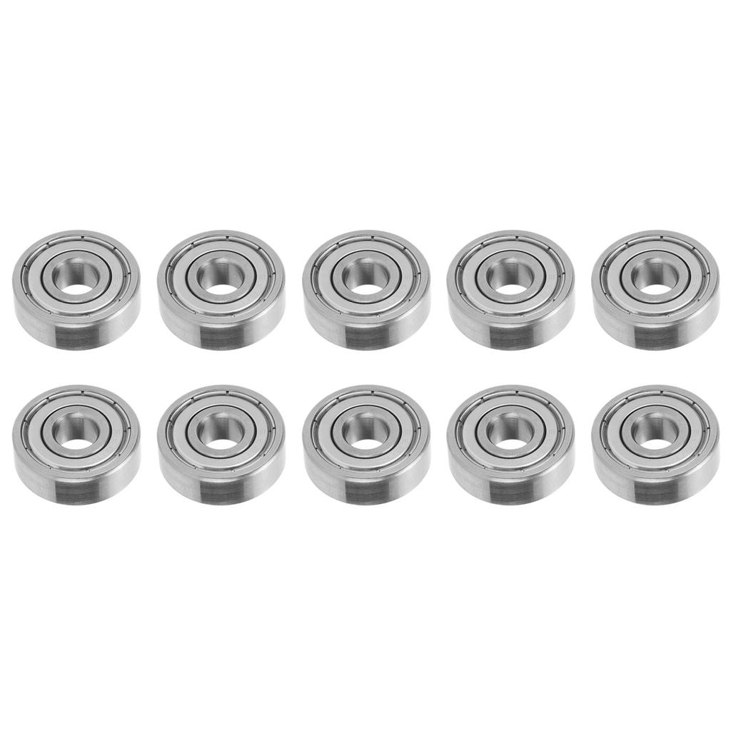 10Pcs Ball Bearings Stainless Steel WearResistant Quiet Skateboard Driver Accessories S628Z