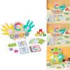 Childrens Wooden Educational Clock Learning Toy For Early Math Skills Development