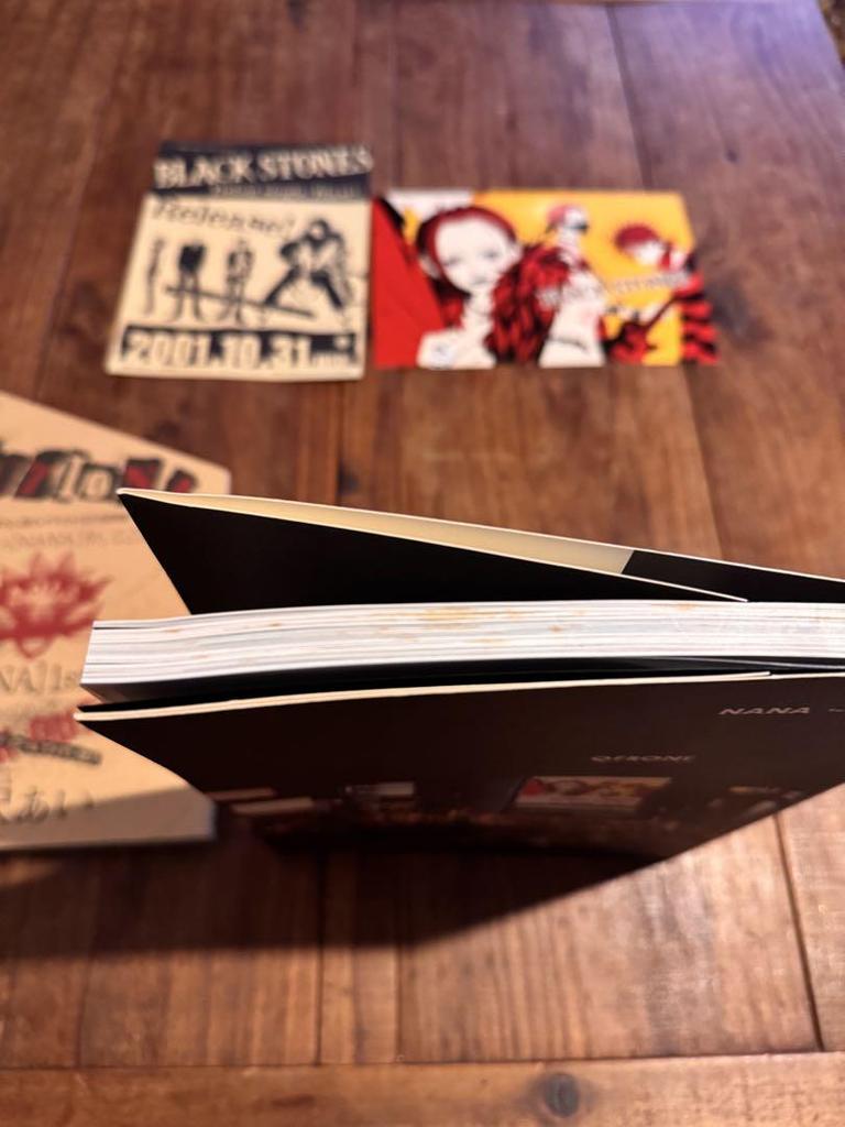[USED] NANA Ai Yazawa Illustrations Artbook Stickers Flyer