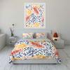Abstract Animal Print Design Set  Kid'S And Adults' Bedroom Decor, Exquisite Three-Piece Bedding Set Gift