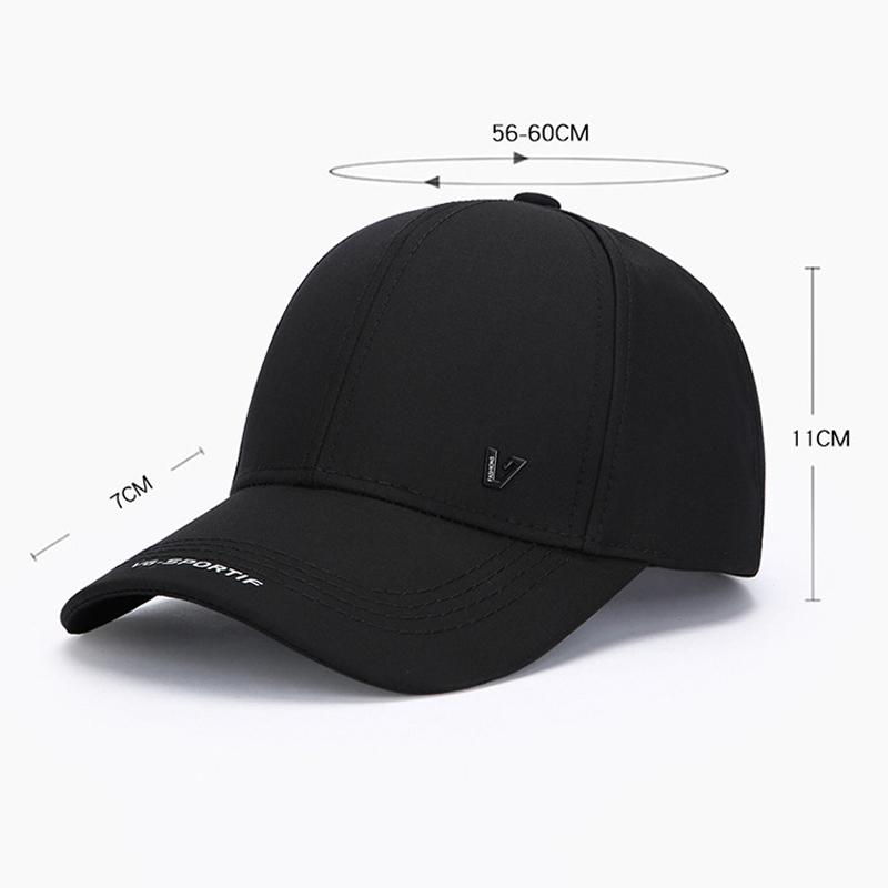 Spring Autumn Middle-Aged and Old Men's Baseball Cap Outdoor Sports Cap Men's Sunscreen Hat Snapback Hat Sun Visor Hats Fishing Hat Peak Cap