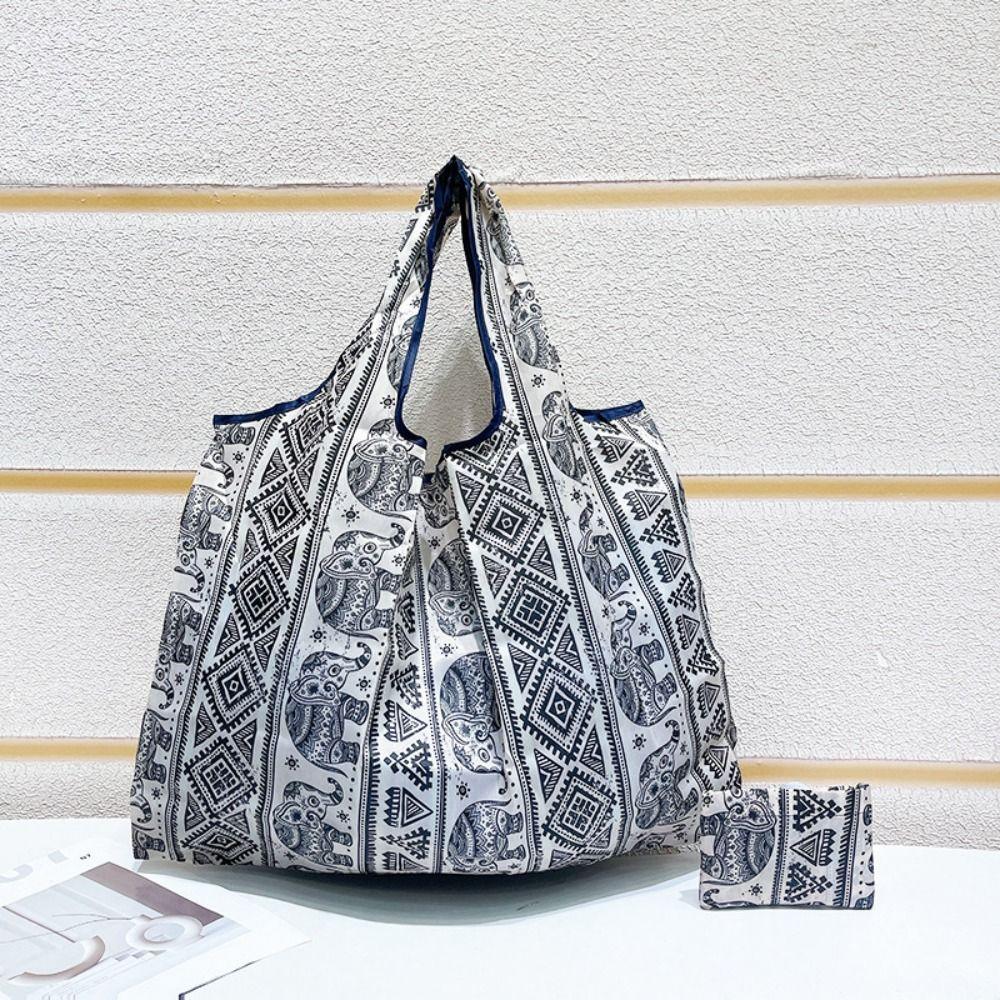 Wiederverwendbare Einkaufstasche Wasserdicht Umweltfreundliche Tragetasche Mode Reise Aufbewahrungstasche