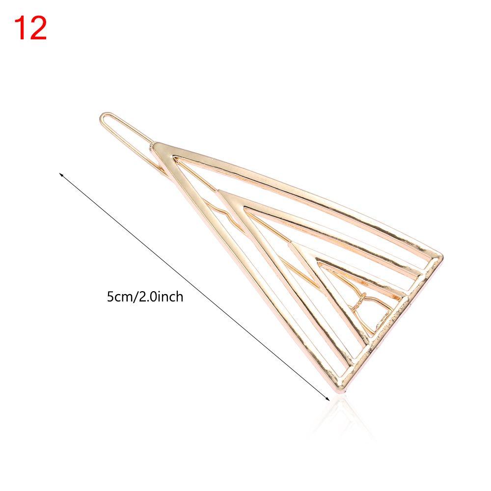 Hair Styling Barrettes Knot Hair Clip Metal Hairclips Star Heart Hair Pins Geometric Hairpins