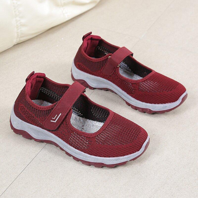 Zhongjianbu women's shoes sports non-slip casual shoes soft sole spring and summer mesh breathable mother sandals children