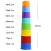Rabbit Snack Stackable Nesting Cups: Pet Chew and Training Toy for Boredom Relief.