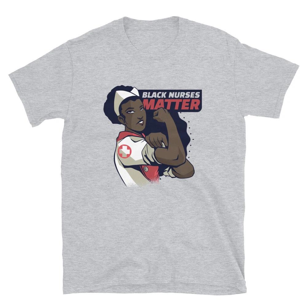Black Nurses African American Power T-Shirt S