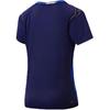 Li Ning International Team Competition Series Soft All-Over Print Breathable Short Sleeve Badminton Shirt Women Tops AAYW036-3