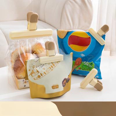 Clip Sigillante per Alimenti Cucina Anti-umidità Conservazione Sacchetto di Plastica Clip per Snack Clip Sigillante Cibo Latte in Polvere Tè Sigillo