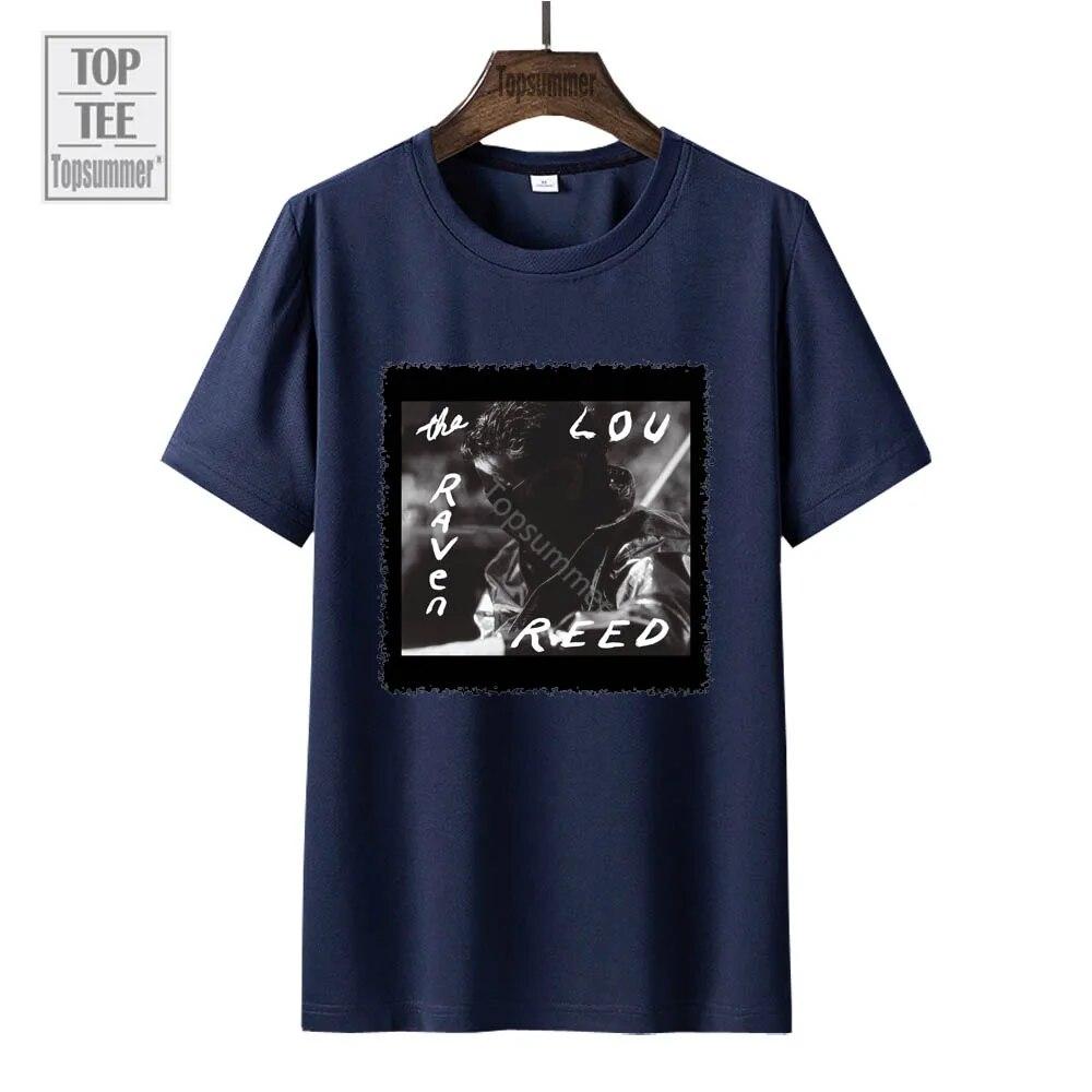 Tricou The Raven Album Lou Reed Tour Tricou Pop Trend Bumbac Tricou cupluri Top supradimensionat