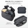 Hakuba HAKUBA Camera Case Plus Shell Stream Shoulder Bag 6 AZ Black 6L Lightweight 4977187005912 Water-Repellent AMZSP-STSB6BK