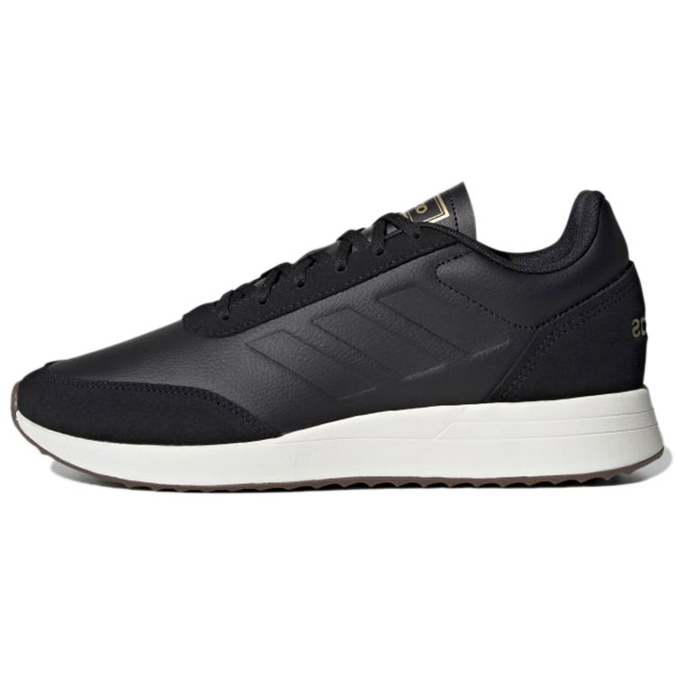 Adidas Neo Run 70S Exquisite Retro Non-Slip Wear-Resistant Low-Top Marathon Running Shoes Men Sneakers Graphite-Black EE9758