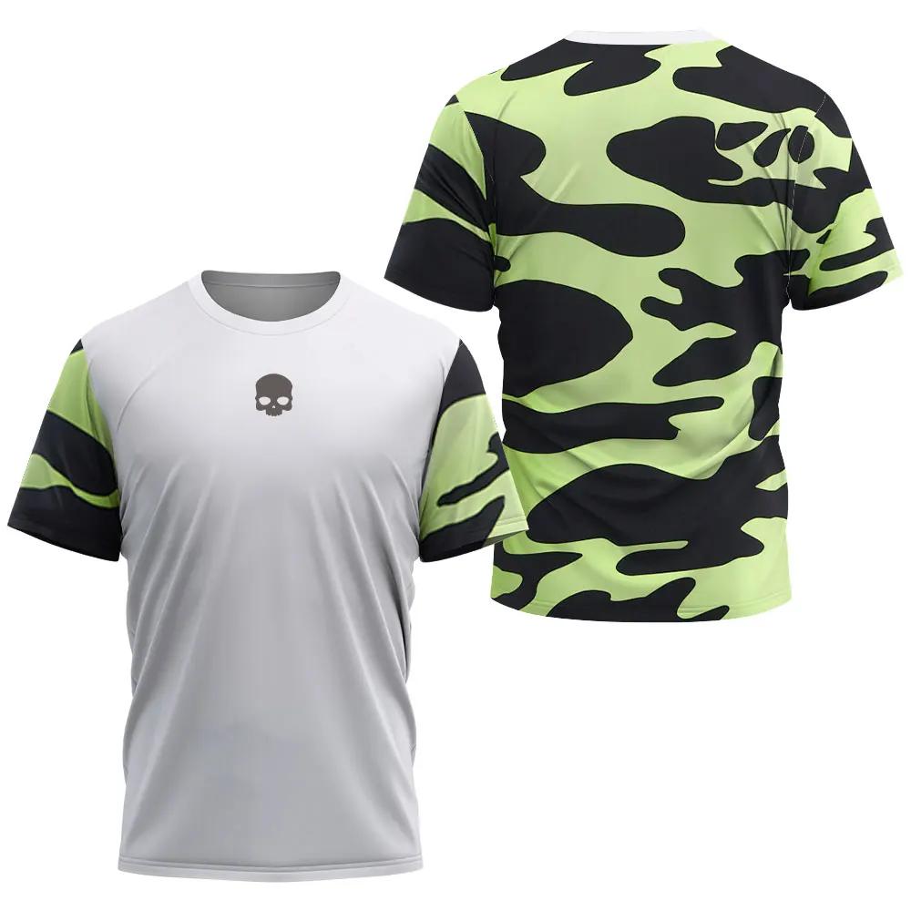 Lebka Rychleschnoucí Tričko City Padel Vysoce kvalitní sací triko na trénink tenisu Oblečení Nové letní pánské volné sportovní top tričko