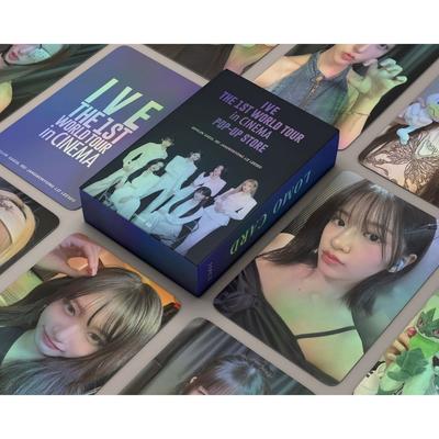 New Collection 2024 World Tour Ive Photocard Collection IVE Photocard Album Goods 55 Sheets