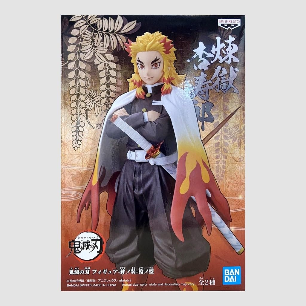 BANPRESTO Demone Kimetsu no Yaiba Figura Kizuna Sou Tipo Pickup Anjuro Rengoku Slayer