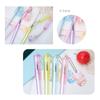 Creative Drifting Bottle Pendant Gel Pen Girl Heart Pendant Pen Cute Water-Based Signature Pen