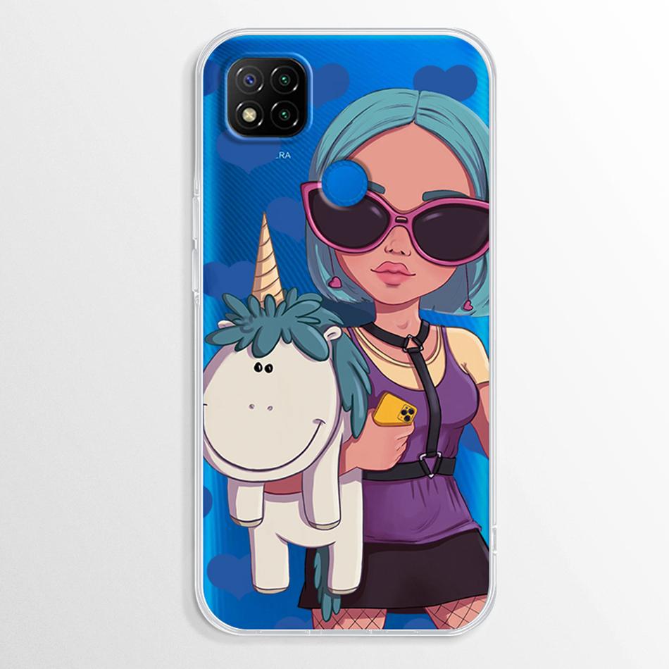 For Xiaomi Redmi 10A Case Fashion Marble Clear Silicon Soft TPU Cover Coque For Xiaomi Redmi 10A 10 A 6.53'' Phone Cases Fundas