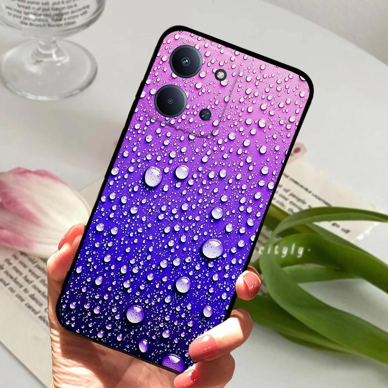 Phone Case For Xiaomi Redmi 15C 171mm Back Cover Black Silicone Soft TPU Funda For Poco C85 C 85 4G Case Coque Shockproof Bumper