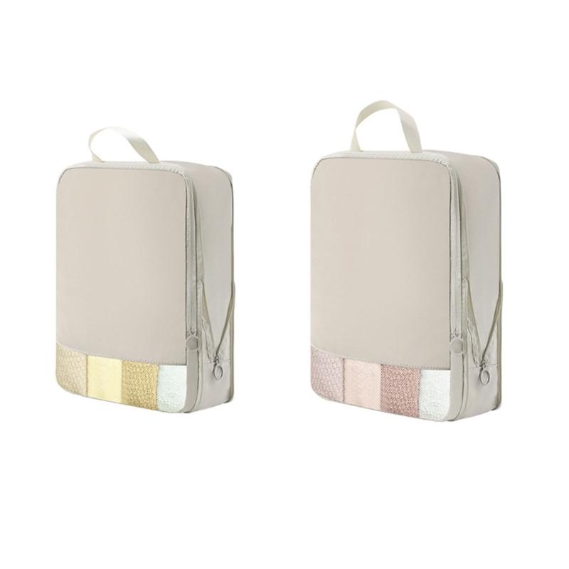 Упаковка из 2 компрессионных мешков для хранения экономящих место для путешествий органайзеры для одеял практичный мешок для сортировки одежды и обуви 1200₽