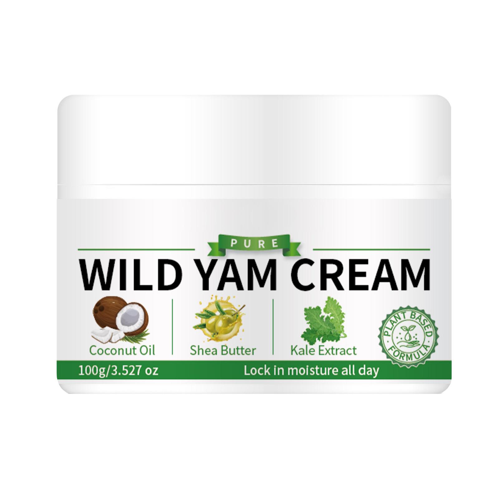 

Крем с диким ямсом 100 г. Глубоко увлажняющий укрепляющий лосьон для тела Сыворотка для ухода за кожей Лосьон One Size