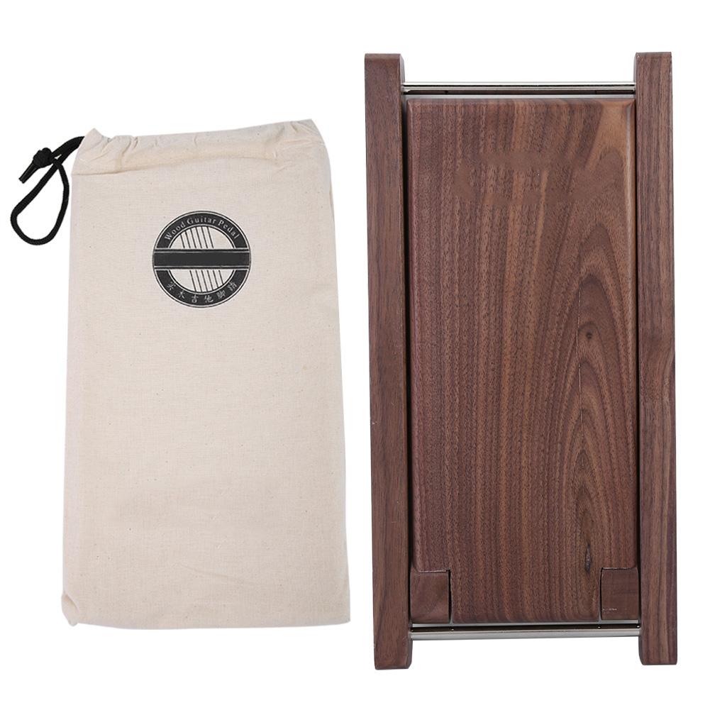 

Guitar Footstool Guitar Footrest Wood AcousticGuitar Footstool Handicraft Anti Skid Folding Footrest Pedal for Guitar Pla