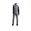 Casual Sports Suit Logo Zipper Side Pockets Long Sleeve Long Pants Kids Suits Cool-Gray HJ3715-065