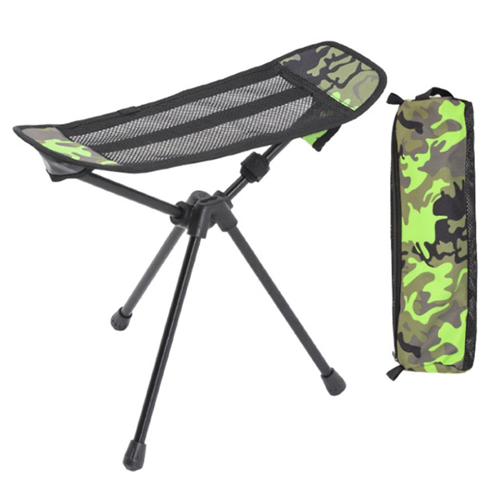 Lightweight Aluminium Alloy Freestanding Camp Footrest Ideal for Fishing Beach Chair Relaxation and Outdoor Adventures