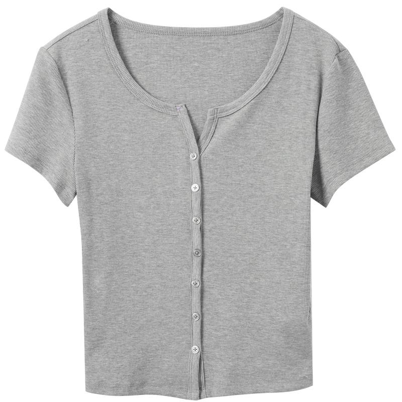 SanCai Slim Fit Short Sleeve T-Shirt XL