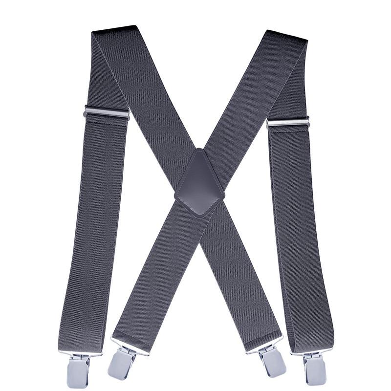 

Elderly Men s 4-Clip 5cm Anti-Drop Suspenders for Outdoor Wear