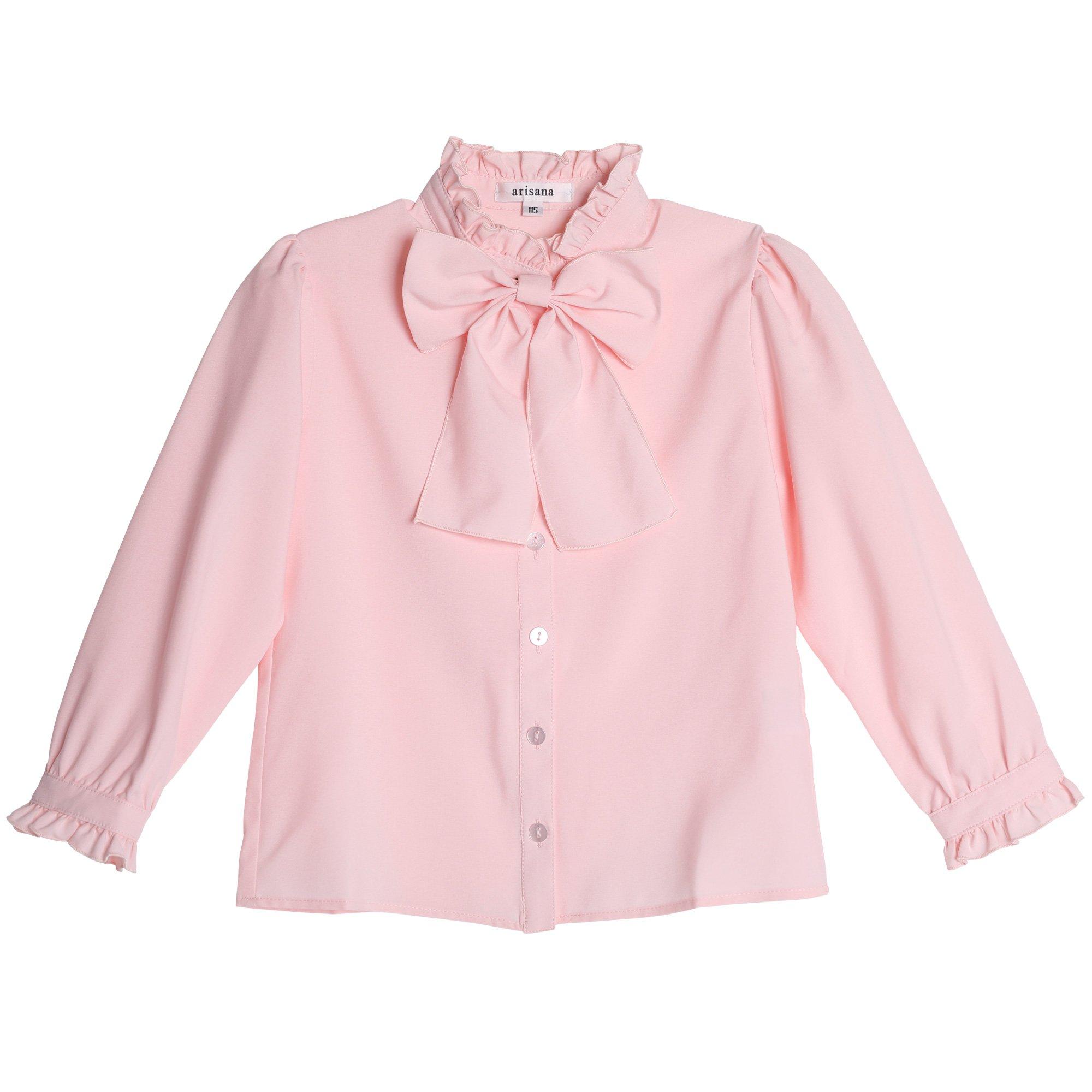

Blouse Lamb Girls Pink 130cm [Arisana] розовый