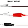 4Groups 1M Alligator Clips Electrical,Insulated Test Leads with Alligator Clips,Double-ended Jumper Wires for Electrical Testing