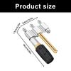 Stainless Steel Adjustable Nozzle with 1/4inch Quick Connection Pressure Washer Nozzle for Washing Garden Vehicle Floor