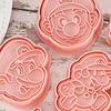 8Pcs/Set Cookie Mold Non Stick Easy to Demold PP Cartoon Super Mario 3D DIY Embossing Biscuit Cutter Baking Accessories